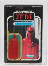 Load image into Gallery viewer, Star Wars 1984 Vintage Kenner ROTJ 77 Back A Emperor's Royal Guard MOC AFA Y-80