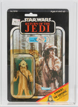 Load image into Gallery viewer, Star Wars 1983 Vintage Kenner ROTJ 65 Back C Logray MOC AFA Y-80+