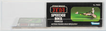 Load image into Gallery viewer, Star Wars 1983 Vintage Kenner ROTJ Speeder Bike MISB AFA U80+