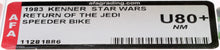 Load image into Gallery viewer, Star Wars 1983 Vintage Kenner ROTJ Speeder Bike MISB AFA U80+
