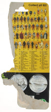 Load image into Gallery viewer, Star Wars 1985 Vintage Kenner Anakin Skywalker w/Coin on Cut POTF Card