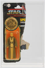 Load image into Gallery viewer, Star Wars 1985 Vintage Kenner Anakin Skywalker w/Coin on Cut POTF Card