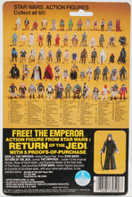 Load image into Gallery viewer, Star Wars 1983 Vintage Kenner ROTJ 65 Back C Ree-Yees MOC
