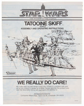 Load image into Gallery viewer, Star Wars 1985 Vintage Kenner POTF Tatooine Skiff NRFB