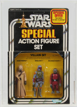 Load image into Gallery viewer, Star Wars 1979 Vintage Kenner 3-Pack Series 2 Villain Set MISB AFA 85