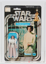 Load image into Gallery viewer, Star Wars 1978 Vintage Kenner 12 Back C Princess Leia MOC AFA 70
