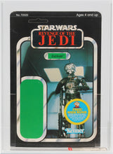 Load image into Gallery viewer, Star Wars 1983 Vintage Kenner Revenge of the Jedi Zuckuss Proof AFA 80