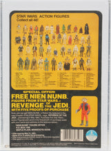 Load image into Gallery viewer, Star Wars 1983 Vintage Kenner Revenge of the Jedi Zuckuss Proof AFA 80