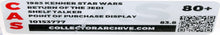 Load image into Gallery viewer, Star Wars 1983 Vintage Kenner ROTJ Shelf Talker CAS 80+