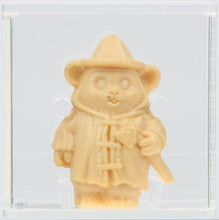 Load image into Gallery viewer, Star Wars 1984 Vintage Kenner Wicket (Ewok Fire Cart) First Shot PVC Figure Unpainted AFA 85