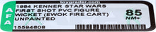 Load image into Gallery viewer, Star Wars 1984 Vintage Kenner Wicket (Ewok Fire Cart) First Shot PVC Figure Unpainted AFA 85