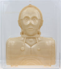 Load image into Gallery viewer, Star Wars 1983 Vintage Kenner ROTJ C-3PO Collectors Case First Shot Off White AFA 80