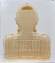 Load image into Gallery viewer, Star Wars 1983 Vintage Kenner ROTJ C-3PO Collectors Case First Shot Off White AFA 80