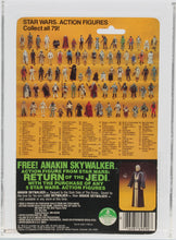 Load image into Gallery viewer, Star Wars 1984 Vintage Kenner ROTJ 79 Back C Lumat MOC AFA 40
