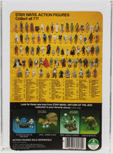 Load image into Gallery viewer, Star Wars 1984 Vintage Kenner ROTJ 77 Back A Nikto MOC AFA Y-60