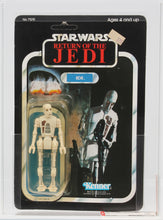 Load image into Gallery viewer, Star Wars 1984 Vintage Kenner ROTJ 77 Back A 8D8 MOC AFA Y-50