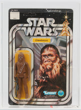 Load image into Gallery viewer, Star Wars 1978 Vintage Kenner 12 Back C Chewbacca MOC AFA 80