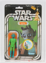 Load image into Gallery viewer, Star Wars 1978 Vintage Kenner 20 Back X Greedo MOC AFA 80