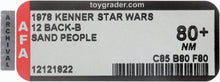 Load image into Gallery viewer, Star Wars 1978 Vintage Kenner 12 Back B Sand People MOC AFA 80+