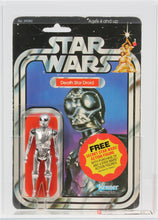 Load image into Gallery viewer, Star Wars 1979 Vintage Kenner 21 Back C Death Star Droid MOC AFA 70
