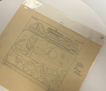 Load image into Gallery viewer, Star Wars 1984 POTF Play-Doh set concept artwork 13" X 13"