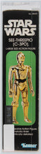 Load image into Gallery viewer, Star Wars 1979 Vintage Kenner 12" C-3PO Doll MISB AFA 80
