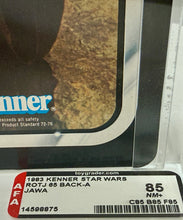 Load image into Gallery viewer, Star Wars 1983 ROTJ 65A Jawa MOC AFA 85