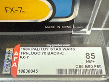 Load image into Gallery viewer, Star Wars 1984 Palitoy Tri-Logo FX-7 AFA 85 MOC