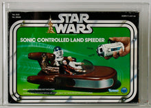 Load image into Gallery viewer, Star Wars 1979 Sonic Controlled Land Speeder AFA 75+