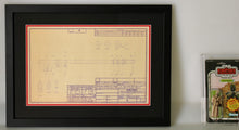 Load image into Gallery viewer, Star Wars 1982 Nikto (Yak Face) Weapon blueline/blueprint