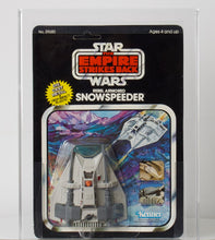 Load image into Gallery viewer, Star Wars 1980 Vintage Kenner ESB die cast Snowspeeder AFA 85 MOC