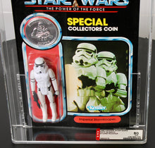 Load image into Gallery viewer, Star Wars 1984 Vintage Kenner POTF Stormtrooper AFA 80 MOC