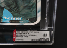 Load image into Gallery viewer, Star Wars 1981 Vintage Kenner Luke Skywalker Bespin 41B back AFA 85 MOC