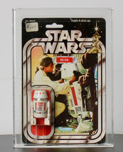 Load image into Gallery viewer, Star Wars 1978 Vintage Kenner R5-D4 20-B back (Offerless) AFA 80 MOC