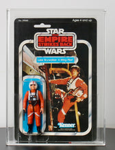 Load image into Gallery viewer, Star Wars 1980 Vintage Kenner ESB 31-A back Luke Skywalker X-Wing Pilot AFA 80 MOC