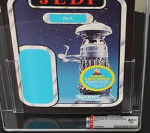 Load image into Gallery viewer, Star Wars 1982 Vintage Kenner Revenge of the Jedi FX-7 Proof Card AFA 80+