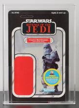 Load image into Gallery viewer, Star Wars 1982 Vintage Kenner Hoth Stormtrooper Revenge of the Jedi Proof Card AFA 85