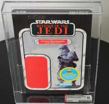 Load image into Gallery viewer, Star Wars 1982 Vintage Kenner Hoth Stormtrooper Revenge of the Jedi Proof Card AFA 85