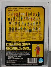 Load image into Gallery viewer, Star Wars 1983 Kenner Vintage ROTJ Yoda 48 back AFA 70