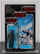 Load image into Gallery viewer, Star Wars 1984 Palitoy Tri-Logo Vintage At-At Commander 70 back AFA 80+ MOC