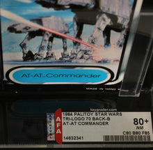 Load image into Gallery viewer, Star Wars 1984 Palitoy Tri-Logo Vintage At-At Commander 70 back AFA 80+ MOC