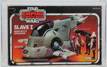 Load image into Gallery viewer, Star Wars 1981 Vintage Kenner ESB Slave I Special Offer MIB AFA Q-60