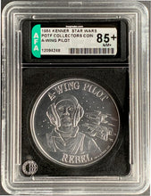 Load image into Gallery viewer, Star Wars 1984 Vintage Kenner POTF Coin A-Wing Pilot AFA 85+