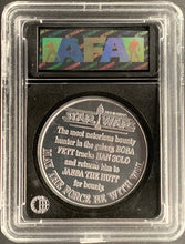 Load image into Gallery viewer, Star Wars 1984 Vintage Kenner POTF Coin Boba Fett AFA 85