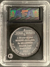 Load image into Gallery viewer, Star Wars 1984 Vintage Kenner POTF Coin Chewbacca AFA 85