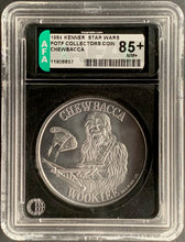 Load image into Gallery viewer, Star Wars 1984 Vintage Kenner POTF Coin Chewbacca AFA 85+