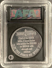 Load image into Gallery viewer, Star Wars 1984 Vintage Kenner POTF Coin Chief Chirpa AFA 80