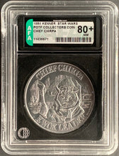 Load image into Gallery viewer, Star Wars 1984 Vintage Kenner POTF Coin Chief Chirpa AFA 80+