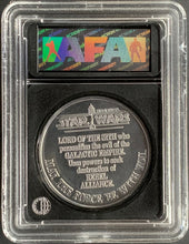 Load image into Gallery viewer, Star Wars 1984 Vintage Kenner POTF Coin Darth Vader AFA 80+