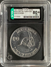 Load image into Gallery viewer, Star Wars 1984 Vintage Kenner POTF Coin Darth Vader AFA 80+